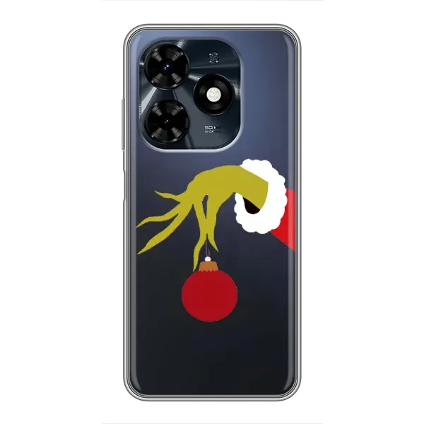 Чехол с рисунком «Рука Гринча» для TECNO Spark 20c Чехол с рисунком «Рука Гринча» для TECNO Spark 20c