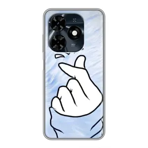 Чехлы (Знак сердечка) на TECNO Spark 20c (Сердечка знак)