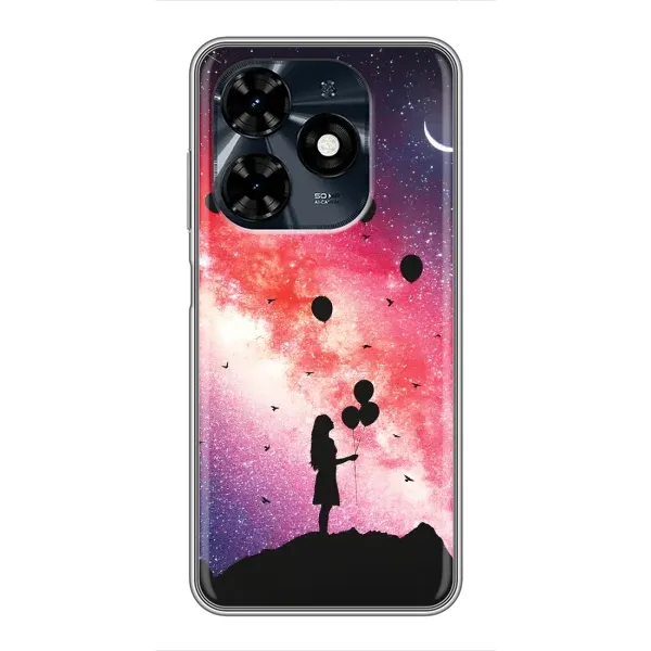 Чехол с рисунком «Шарики в небе» для TECNO Spark 20c Чехол с рисунком «Шарики в небе» для TECNO Spark 20c