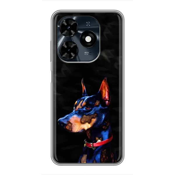 Чехол с рисунком «Собака Мопс» для TECNO Spark 20c Чехол с рисунком «Собака Мопс» для TECNO Spark 20c