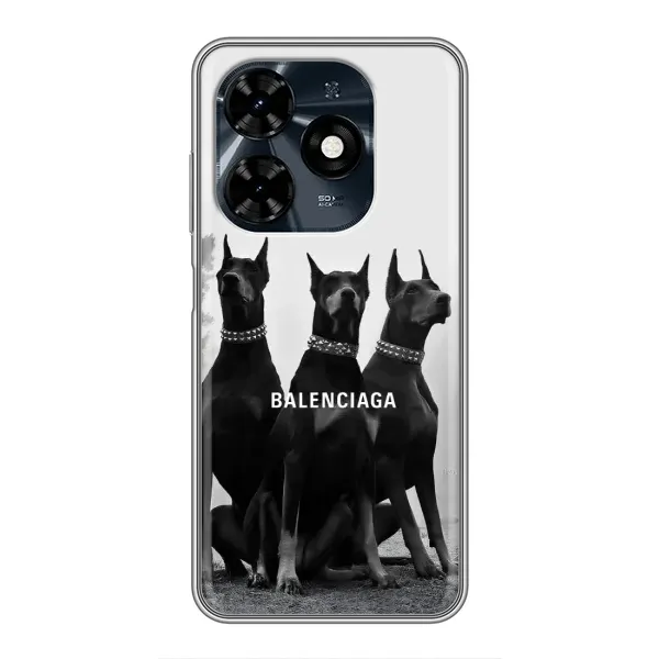 Чехол с рисунком «Три добермана» для TECNO Spark 20c Чехол с рисунком «Три добермана» для TECNO Spark 20c
