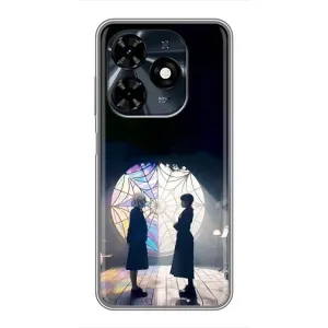 Чохол з картинкою Венсдей на TECNO Spark 20c (Внсдей і Енід)
