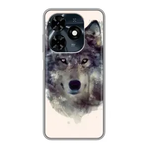 Чехол с Волком на TECNO Spark 20c (Волк)