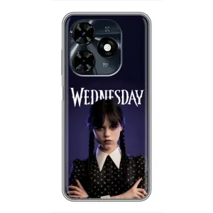 Чохол з картинкою Венсдей на TECNO Spark 20c (Wednesdey)