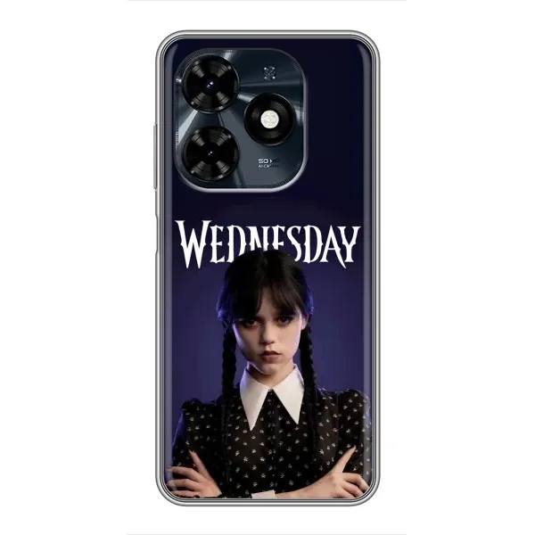Чехол с рисунком «Wednesdey» для TECNO Spark 20c Чехол с рисунком «Wednesdey» для TECNO Spark 20c