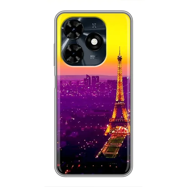 Чехол с рисунком «Яркая башня» для TECNO Spark 20c Чехол с рисунком «Яркая башня» для TECNO Spark 20c
