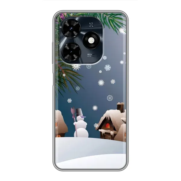 Чехол с рисунком «Зима» для TECNO Spark 20c Чехол с рисунком «Зима» для TECNO Spark 20c