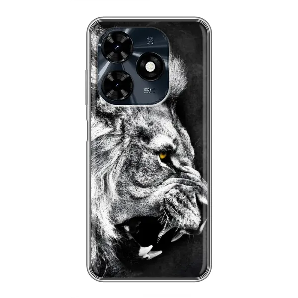 Чехол с рисунком «Злой ЛЕВ» для TECNO Spark 20c Чехол с рисунком «Злой ЛЕВ» для TECNO Spark 20c