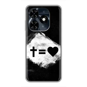 Чехлы для TECNO Spark 20c (Для Христиан) (Значки 2)