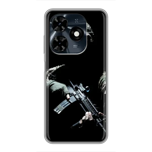 Чехол с рисунком «ЗСУ снайпер» для TECNO Spark 20c Чехол с рисунком «ЗСУ снайпер» для TECNO Spark 20c