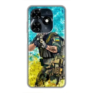 ЗСУ Чехлы (TPU) для TECNO Spark 20c (ЗСУ Воин)