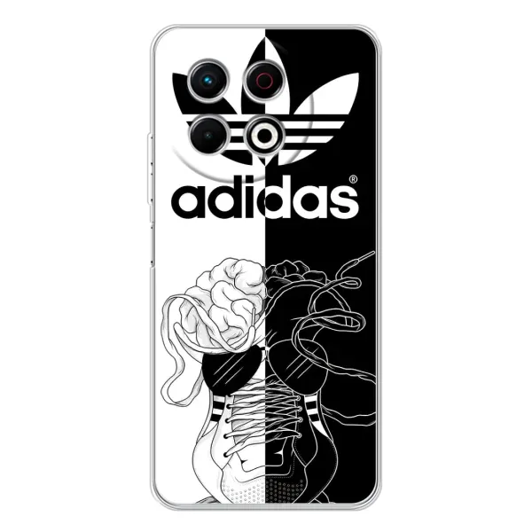 Чехол с рисунком «Adidas шнурки» для TECNO Spark 30 Pro Чехол с рисунком «Adidas шнурки» для TECNO Spark 30 Pro