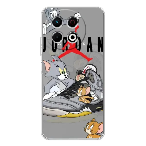 Чехол с рисунком «Air Jordan» для TECNO Spark 30 Pro Чехол с рисунком «Air Jordan» для TECNO Spark 30 Pro