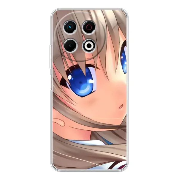 Чохол з малюнком «Аніме Шарлотта» для TECNO Spark 30 Pro Чохол з малюнком «Аніме Шарлотта» для TECNO Spark 30 Pro
