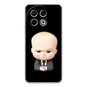 Мультяшний принт на Чохол для ТЕКНО Спарк 30 Про. (Бос)