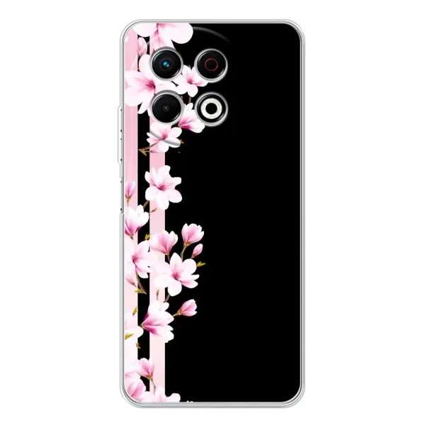 Чехол с рисунком «Цветочки» для TECNO Spark 30 Pro Чехол с рисунком «Цветочки» для TECNO Spark 30 Pro