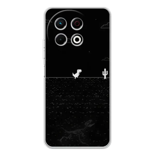 Чехол с рисунком «Динозаврик» для TECNO Spark 30 Pro Чехол с рисунком «Динозаврик» для TECNO Spark 30 Pro