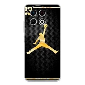 Силиконовый Чехол Nike Air Jordan на ТЕКНО Спарк 30 Про