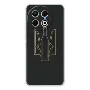Чехол с картинкой (Патриотический ГЕРБ) на TECNO Spark 30 Pro (Герб - Молотова)