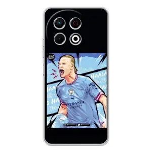 Чохли з принтом на TECNO Spark 30 Pro Футболіст (гол Ерлінг Холанд)