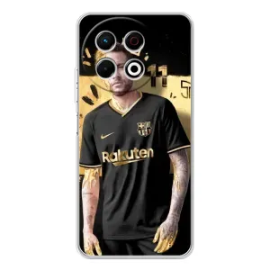Силиконовый Чехол TECNO Spark 30 Pro (Gold Neymar)