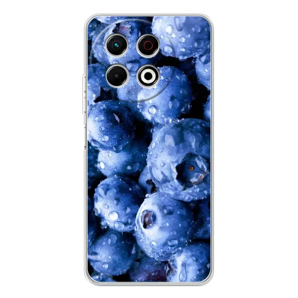 Чехол с рисунком «Голубика» для TECNO Spark 30 Pro Чехол с рисунком «Голубика» для TECNO Spark 30 Pro