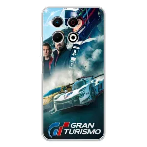 Чехол Gran Turismo / Гран Туризмо на ТЕКНО Спарк 30 Про (Гонки)