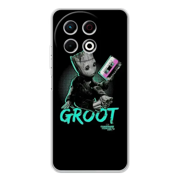 Чехол с рисунком «Groot» для TECNO Spark 30 Pro Чехол с рисунком «Groot» для TECNO Spark 30 Pro