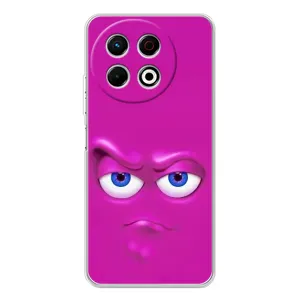 Силиконовые Чехлы (смешные стикеры) для TECNO Spark 30 Pro (Хитрая мордочка)