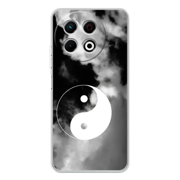 Чехол с рисунком «Инь-Янь» для TECNO Spark 30 Pro Чехол с рисунком «Инь-Янь» для TECNO Spark 30 Pro