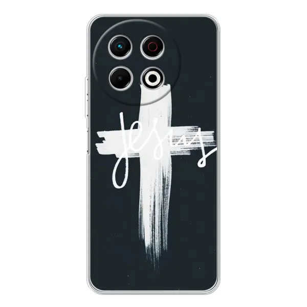 Чехол с рисунком «Jesus» для TECNO Spark 30 Pro Чехол с рисунком «Jesus» для TECNO Spark 30 Pro