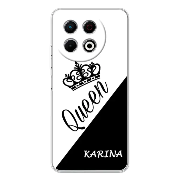Чехол с рисунком «KARINA» для TECNO Spark 30 Pro Чехол с рисунком «KARINA» для TECNO Spark 30 Pro