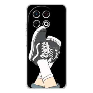 Чехол с Прикольным принтом на TECNO Spark 30 Pro (Кеды)