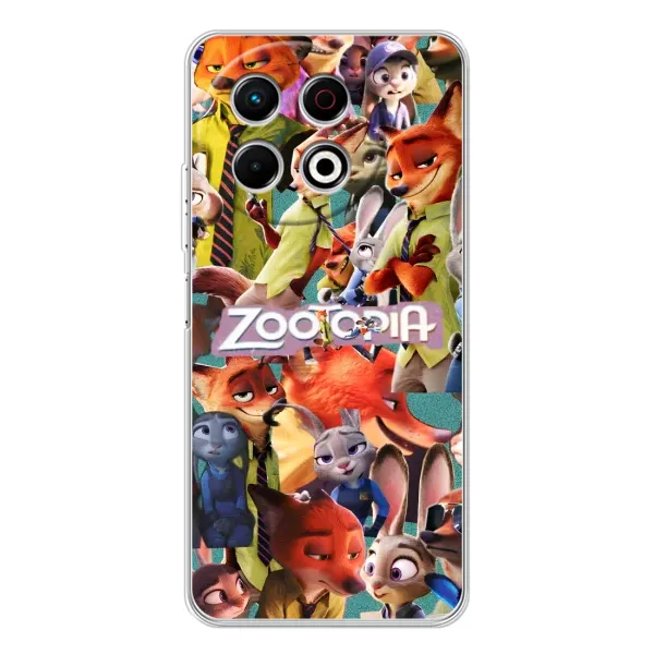 Чехол с рисунком «Коллаж героев» для TECNO Spark 30 Pro Чехол с рисунком «Коллаж героев» для TECNO Spark 30 Pro