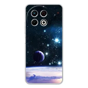 Чехол (ТПУ) с планетами на TECNO Spark 30 Pro (Космический вид)