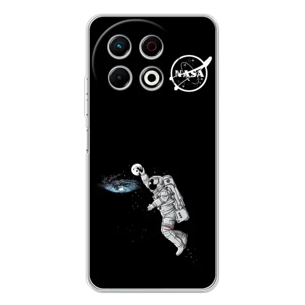Чехол с рисунком «Космонавт баскетболист» для TECNO Spark 30 Pro Чехол с рисунком «Космонавт баскетболист» для TECNO Spark 30 Pro