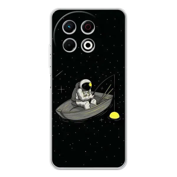 Чехол с рисунком «Космонавт на рыбалке» для TECNO Spark 30 Pro Чехол с рисунком «Космонавт на рыбалке» для TECNO Spark 30 Pro