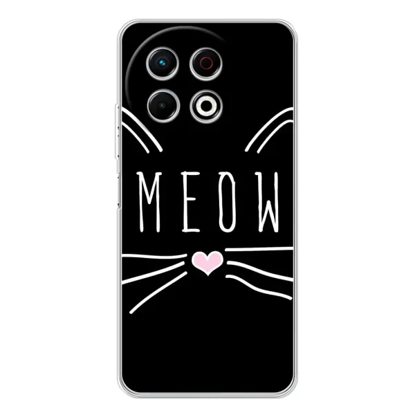 Чехол с рисунком «КОТИК MEOW» для TECNO Spark 30 Pro Чехол с рисунком «КОТИК MEOW» для TECNO Spark 30 Pro