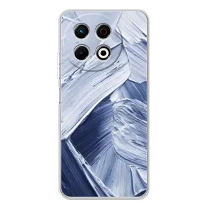 Чехлы со смыслом для TECNO Spark 30 Pro (Краски мазки)