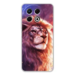 Чехол с картинкой на TECNO Spark 30 Pro (Красочный ЛЕВ)
