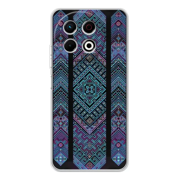 Чехол с рисунком «Крутой орнамент» для TECNO Spark 30 Pro Чехол с рисунком «Крутой орнамент» для TECNO Spark 30 Pro