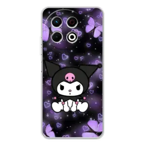 Чехол с персонажем Куроми на TECNO Spark 30 Pro (Куроми на черном)