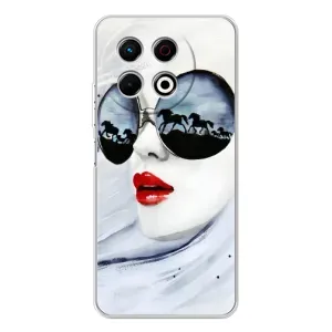 Чехол с картинкой Модные Девчонки TECNO Spark 30 Pro (Любительница коней)