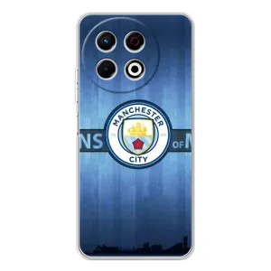 Силиконовые Чехлы принт Футбол на TECNO Spark 30 Pro (ManCity)
