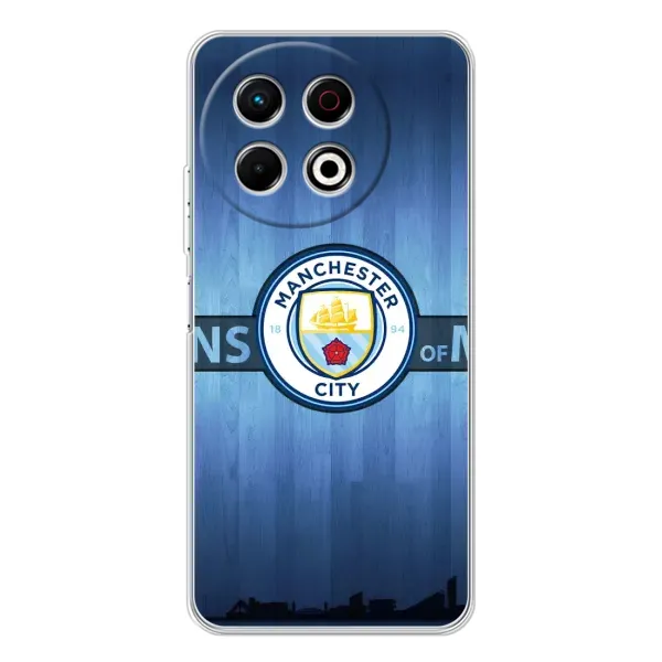 Чехол с рисунком «ManCity» для TECNO Spark 30 Pro Чехол с рисунком «ManCity» для TECNO Spark 30 Pro