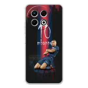 Чехол (TPU) с Футболистом на TECNO Spark 30 Pro (MBAPPE 10)