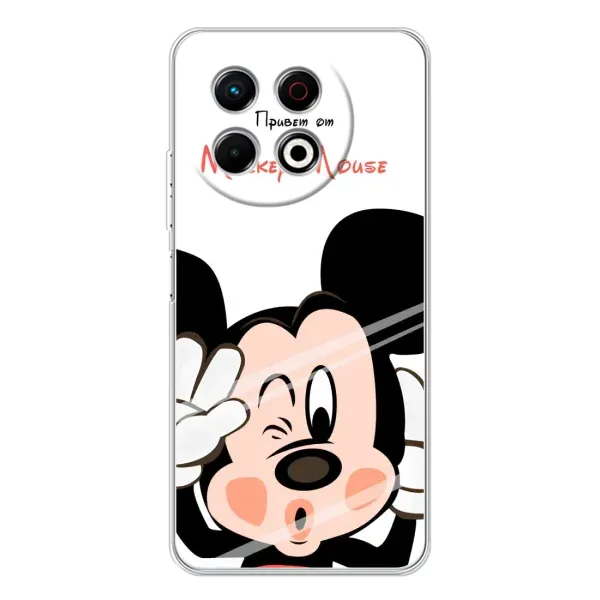 Чехол с рисунком «Mickey Mouse» для TECNO Spark 30 Pro Чехол с рисунком «Mickey Mouse» для TECNO Spark 30 Pro