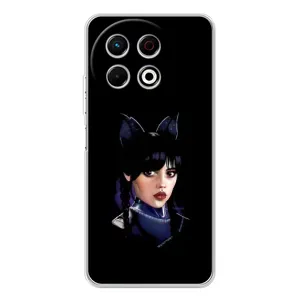 Чехлы с принтом Уэнсдей на TECNO Spark 30 Pro (Милая Уэнсдей)