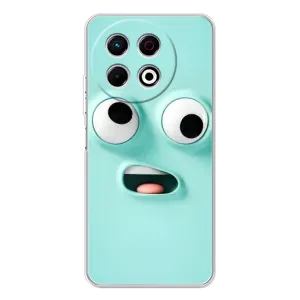 Силиконовые Чехлы (смешные стикеры) для TECNO Spark 30 Pro (Забавное мятное лицо)