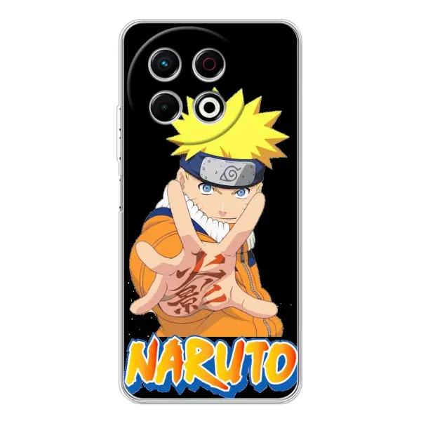 Чехол с рисунком «Naruto» для TECNO Spark 30 Pro Чехол с рисунком «Naruto» для TECNO Spark 30 Pro